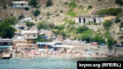 Матроський пляж у Балаклавській бухті