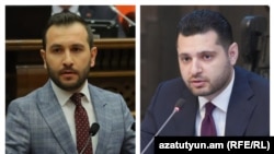 Айк Конджорян (слева) и Амбарцум Матевосян