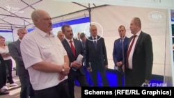 На одному з відео з олігархом Воробей стоїть поруч з Олександром Лукашенком