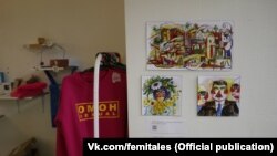 Открытие выставки "Сказки для девочек" в кофейне "Симона"