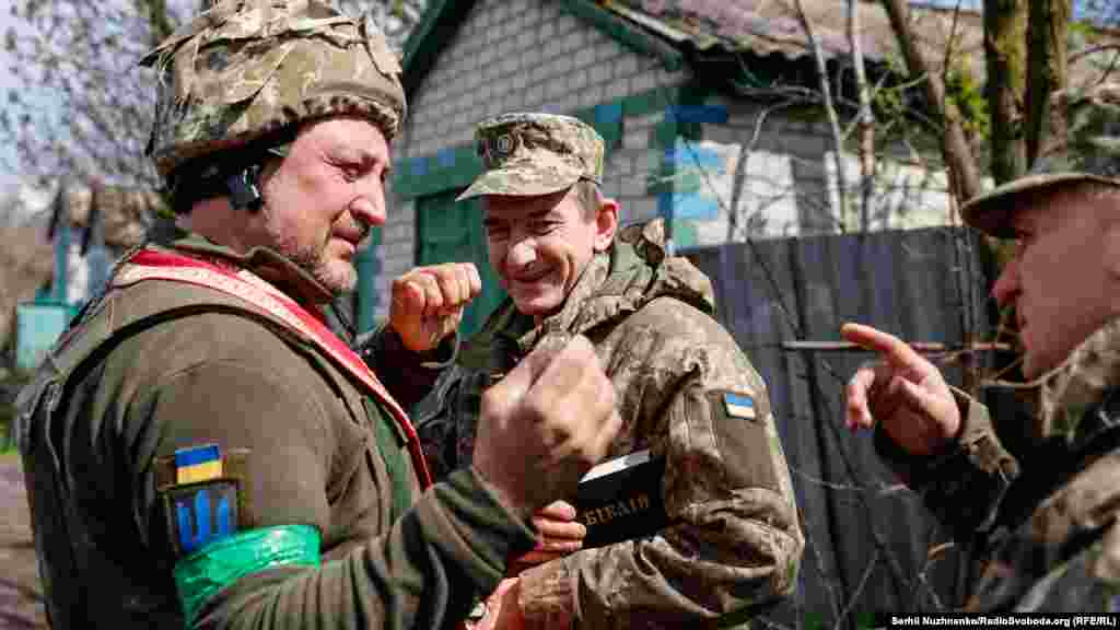 Розмова із капеланом поблизу лінії фронту на Харківщині. 24 квітня 2022 року