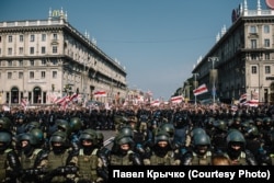 Під час білоруських протестів 2020 року