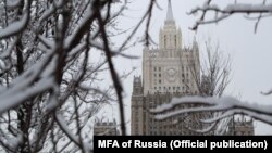 Здание МИД РФ в Москве
