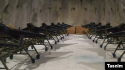  تصویر منتشر شده از یک پایگاه زیرزمینی پهپادی متعلق به سپاه پاسداران انقلاب اسلامی که روز شنبه ۱۴ اسفند ۱۴۰۰ رونمایی شد 