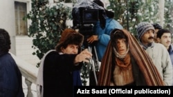 مهرجویی در جریان ضبط فیلم بانو