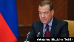 ՌԴ անվտանգության խորհրդի փոխնախագահ Դմիտրի Մեդվեդևը, արխիվ, Մոսկվա: