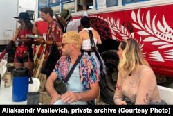 Беларускі лягер МАРА на фэстывалі Burning Man