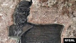 Памятны камень Тадэвушу Касьцюшку ў Мерачоўшчыне Івацэвіцкага раёна