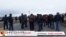 Armenia - Grape farmers block a highway in Ararat province, 15Mar2016.
