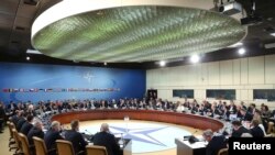 نشست وزیران امور خارجه کشورهای عضو ناتو در بروکسل.