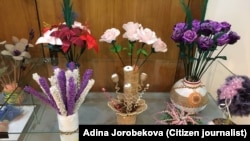 "Дүйнө мусулман айымдын көзү менен" аталышындагы арт-көргөзмөсү. Мария Молдогазиеванын эмгеги