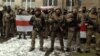 Belarusian volunteers in Ukraine. Aside from the roughly 200 Belarusians currently fighting in Ukraine, hundreds more are said to be undergoing military training in Poland.
