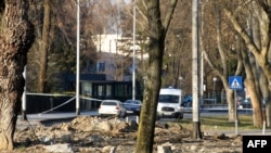 The Soviet-era drone crashed in a park in southern Zagreb last month. 