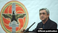 Президент Армении Серж Саргсян, 5 февраля 2012 г. 