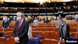 Լռության րոպե ԵԽԽՎ նիստում, Ստրասբուրգ, 14 մարտի, 2022թ.