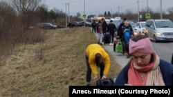 Ուկրաինացի փախստականներ Լեհաստանում, 10-ը մարտի, 2022թ․