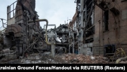 Знищена теплова електростанція в Охтирці, березень 2022 року