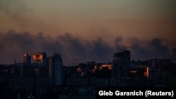 Иллюстрациялык сүрөт. Украинанын борбору Киев шаары. 2022-жылдын 11-марты. 