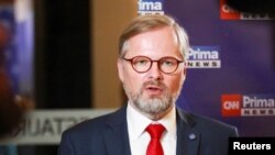 Чехиянын өкмөт башчысы Петр Фиала. 