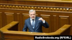 Міністр енергетики Герман Галущенко під час засідання Верховної Ради України, 8 жовтня 2021 року