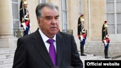 Tajik President Emomali Rahmon (file photo)