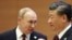 Chinese President Xi Jinping and his Russian counterpart, Vladimir Putin (file photo)