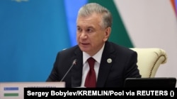 Uzbek President Shavkat Mirziyoev (file photo)