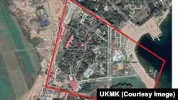 "Акун" пансионатынын сүрөтү. УКМК жиберген сүрөт. 