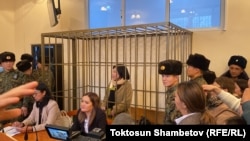 Асия Сасыкбаева, Бишкек шаардык сотунда. 27-декабрь, 2022-жыл.