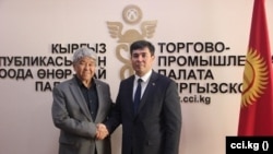 Марат Шаршекеев жана Шадурды Мередов  