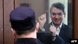 Григорий Мельконьянц в суде во время оглашения приговора, 14 мая 2025 года