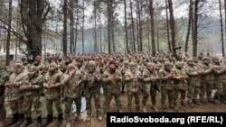 «Кадирівці» деякий час перебували у таборі в лісі Київської області, фото надане контррозвідкою СБУ