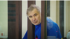 Михаил Саакашвили в зале суда (архивное фото)