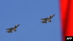 The Russian pilot was captured after he ejected following his plane's downing by Ukrainian forces. (file photo)