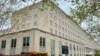 US - The Department of State building in Washington, DC, April 20, 2020.