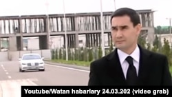 Президент Туркменистана Сердар Бердымухамедов 