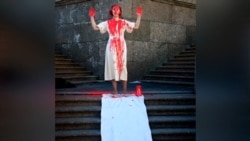 «Сердце кровью обливается». Акция протеста в Петербурге