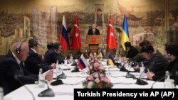 سخنرانی رجب طیب اردوغان برای دو گروه مذاکره‌کننده