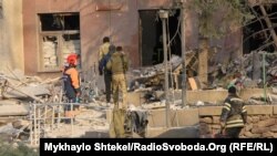 Наслідки ракетних обстрілів у Миколаєві, березень 2022 року