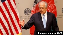 U.S. Special Representative for Afghanistan Reconciliation Zalmay Khalilzad (file photo)