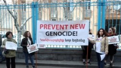 Ցուցարարները միջազգային հանրությունից պահանջում են գործուն քայլերով կանխել հերթական ցեղասպանությունն Արցախում