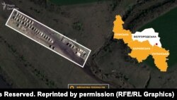 Військова техніка РФ у с. Новоалександрівка Бєлгородської області, 26 квітня 2022 року