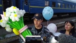 Зустріч моряка Євгена Семидоцького після російського полону – відео