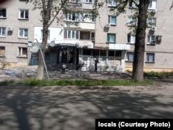 Волноваха після боїв весни 2022-го. Зараз місто під окупацією