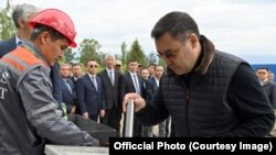 Президент Садыр Жапаров. 