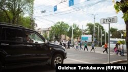 С запуском камер стоп-линии на перекрестках обрели смысл. Бишкек. 15 мая 2019 года.