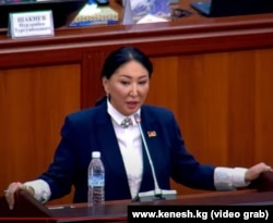 Чолпон Султанбекова.