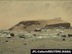 منظره‌ای از سطح مریخ