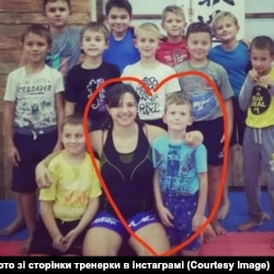 Вікторія Євтушенко та Тимофій Іванов. Фото зі сторінки тренерки в інстаграмі