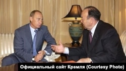 Владимир Путин и Муртаза Рахимов. Архивное фото